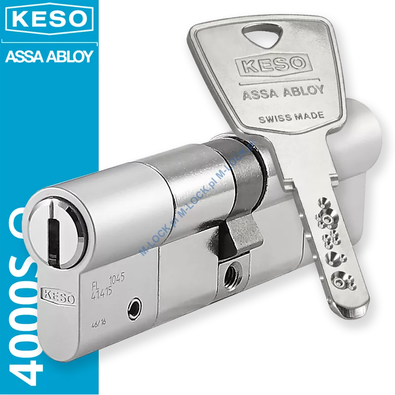 KESO 4000S Omega 50/50NN (100 mm), wkładka patentowa