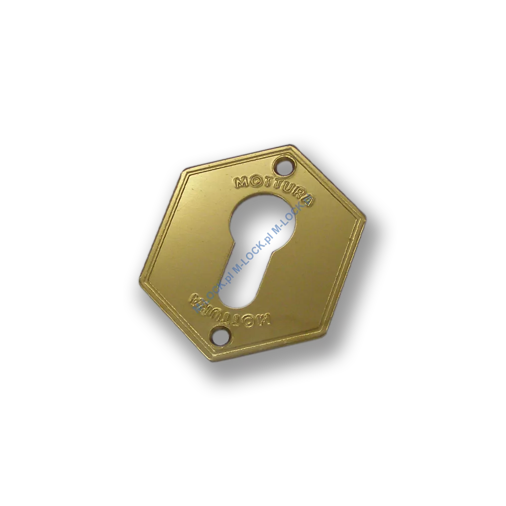 Rozeta na wkładkę MOTTURA 95.297AB, stary mosiądz