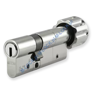 KESO 10RS Omega 30/50G1NN (80 mm), wkładka patentowa z gałką - 2