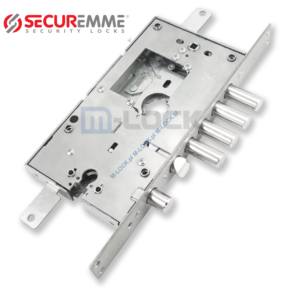 SECUREMME 2533.28N-SOTE zamek centralny-dwusystemowy (bez modułu kluczowego)