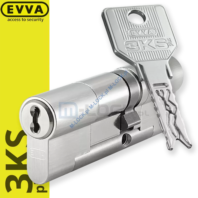 EVVA 3KSplus 36/51NN (87 mm), wkładka patentowa