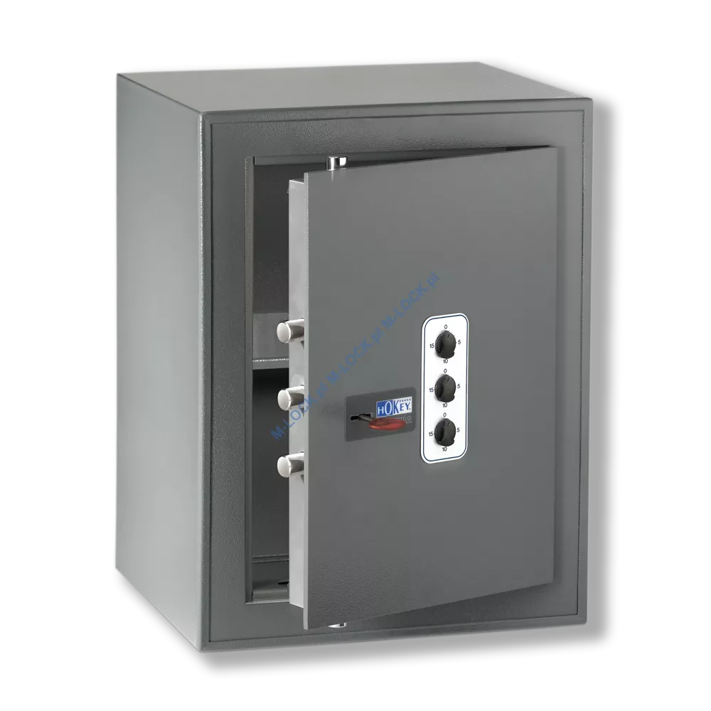 MOTTURA 10.HC5800 HOKEY sejf wolnostojący z zamkiem kluczowym i mechanizmem szyfrowym (48 l)
