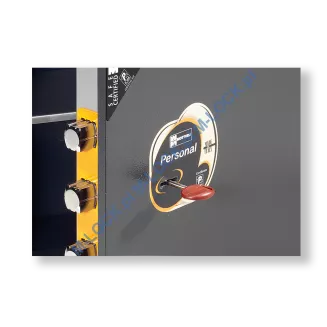 MOTTURA 11.1325 PERSONAL sejf ścienny z zamkiem kluczowym (30 l) - 4