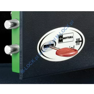 MOTTURA 11.6322 SPECIAL sejf ścienny z zamkiem kluczowym (7 l) - 3