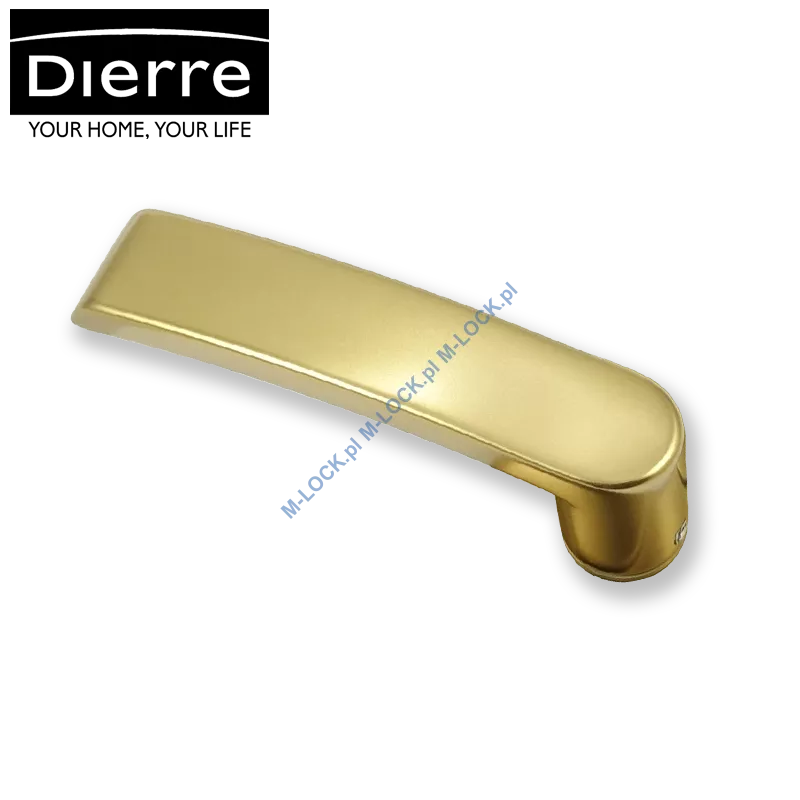 Dierre GIUGIARO, klamka - rączka, (brąz anodowany)