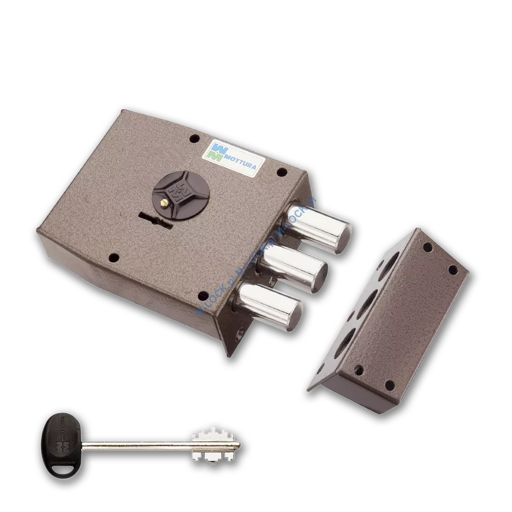 MOTTURA 20.501 zamek na klucz dwupiórowy