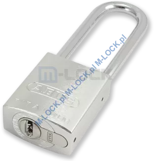 ABUS-86TI-45/HB80 TITALIUM / kłódka z wkładką EVVA AKURA 44, domówienie kłódki do kodu (do karty) - 2