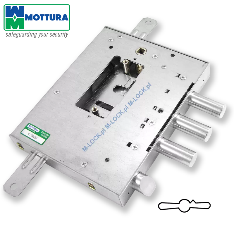 MOTTURA 89.R471GRD/S zamek centralny-rozporowy do drzwi GARDESA