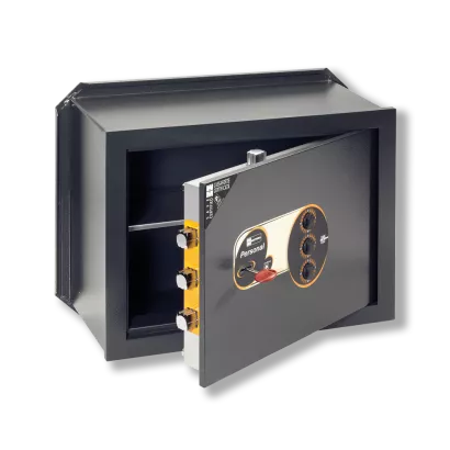 MOTTURA 11.2325 PERSONAL sejf ścienny z zamkiem kluczowym i mechanizmem szyfrowym (30 l)