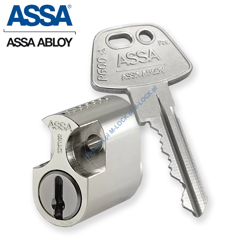 ASSA P603N, cylinder owalny (skandynawski), wewnętrzny