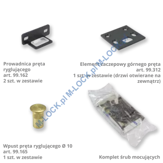 MOTTURA 35.362 zamek na klucz typu POMPA - 5