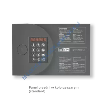 MOTTURA 10.HE8110 HOKEY sejf hotelowy wolnostojący z elektronicznym zamkiem szyfrowym (79 l) - 4