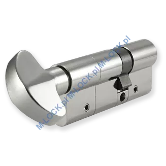 KESO 10RS Omega 30/50G2NN (80 mm), wkładka patentowa z pokrętłem - 3