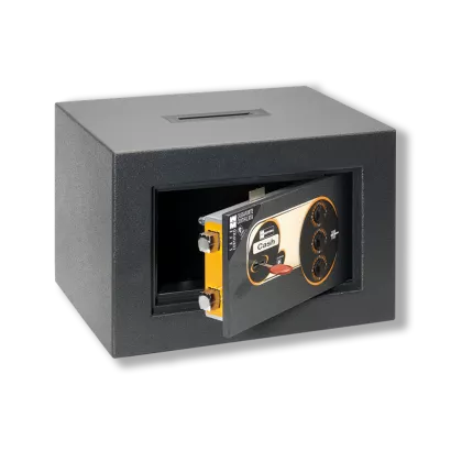 MOTTURA 11.C132N CASH sejf wrzutowy wolnostojący z zamkiem kluczowym i mechanizmem szyfrowym (16 l)