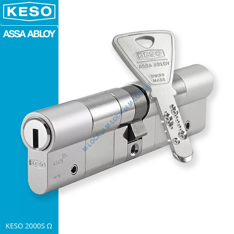 KESO 2000S Omega 60/60NN (120 mm), wkładka patentowa