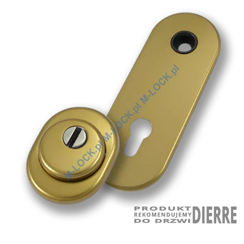 Szyld antywłamaniowy PROTECTOR AF-0238-ABd, dierre/brąz anodowany