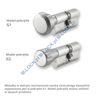 ZESTAW Nr 230B do drzwi Dierre - EVVA AKURA 44 (montaż Warszawa) - 5