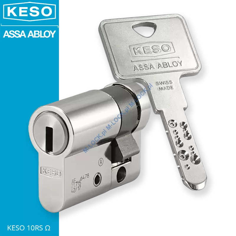 KESO 10RS Omega 0/30NN (40 mm), półwkładka patentowa