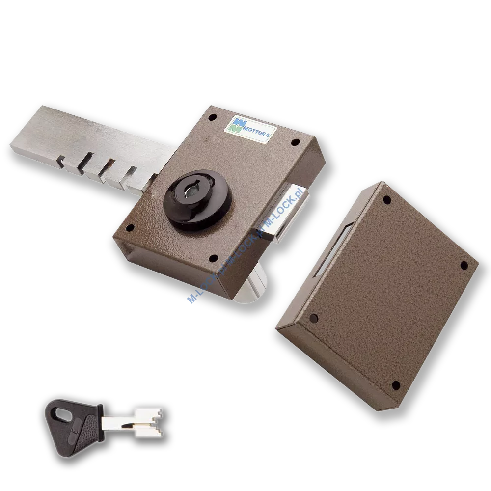 MOTTURA 34.352 zamek z ryglem wydłużonym