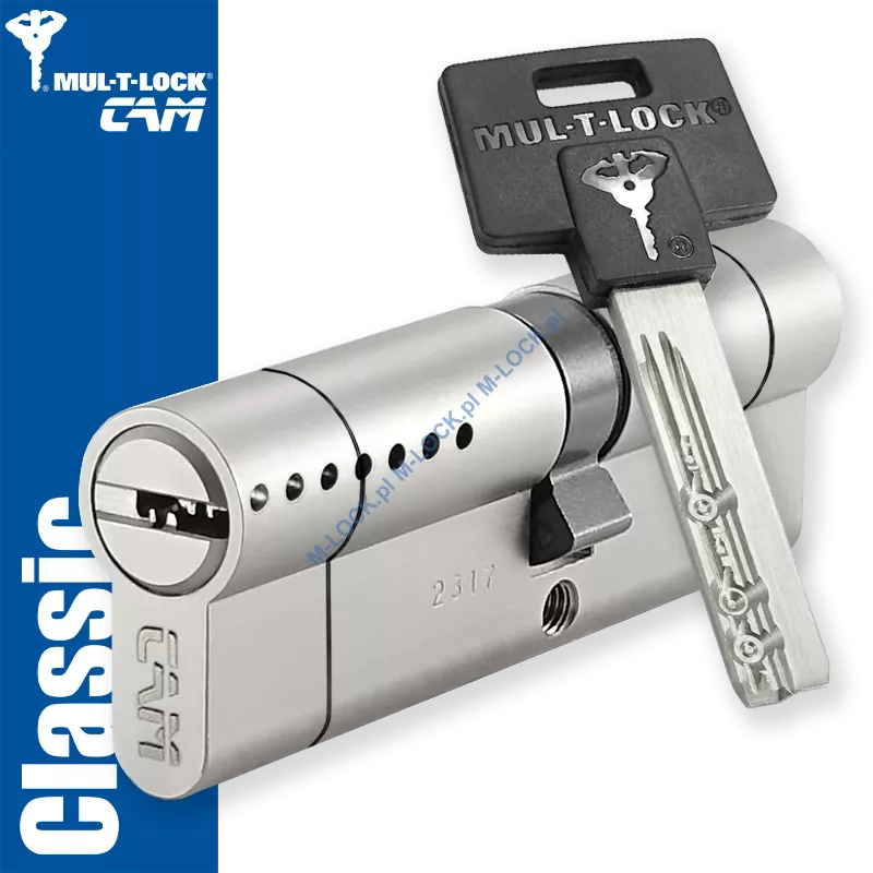 MUL-T-LOCK Classic CAM 35/45NN (80 mm), wkładka patentowa