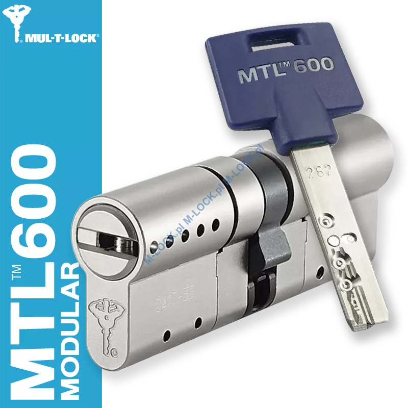 MUL-T-LOCK MTL 600 Modular / Interactive+ 43/43NN (86 mm), wkładka patentowa
