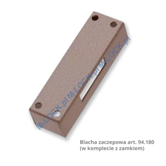 MOTTURA 34.351 zamek na klucz typu POMPA - 2