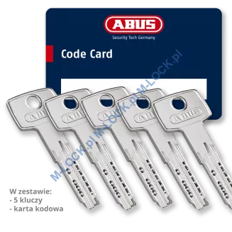 ABUS-86TI-55 TITALIUM / kłódka z wkładką ABUS D10PS - 2