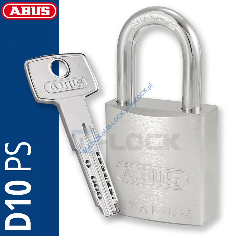 ABUS-86TI-55 TITALIUM / kłódka z wkładką ABUS D10PS