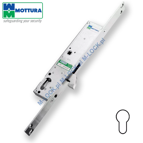 MOTTURA 47.200 zamek profilowy z ryglem semaforowym (hak)