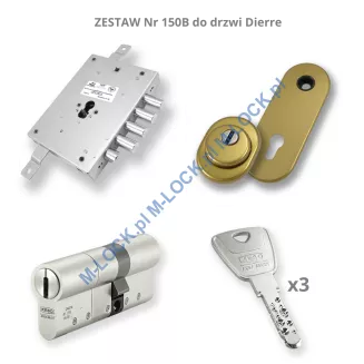 ZESTAW Nr 150B do drzwi Dierre - KESO 8000S (montaż Warszawa) - 2