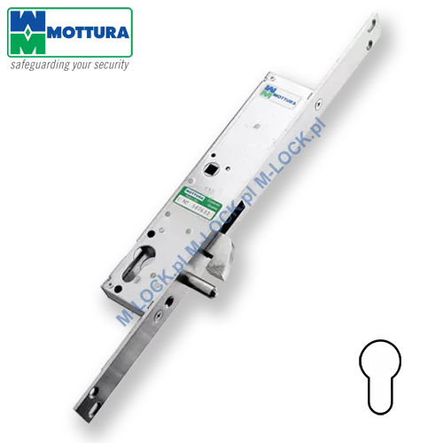 MOTTURA 47.300 zamek profilowy do drzwi przesuwnych