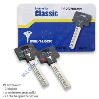MUL-T-LOCK Classic C10, kłódka hartowana - 2