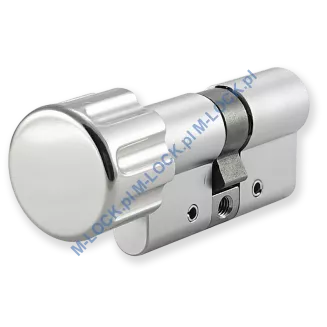 KESO 4000S Omega A.505 30/30G1NN (60 mm), wkładka patentowa z gałką - 3