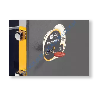 MOTTURA 11.1525 PERSONAL sejf ścienny z zamkiem kluczowym (60 l) - 4