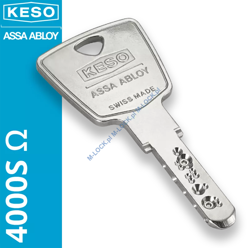 KESO 4000S Omega (A.506), dorobienie klucza do karty
