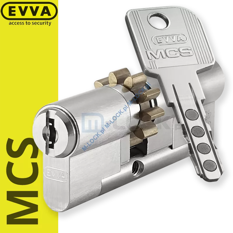 EVVA MCS 36/46ZN (82 mm), wkładka patentowa