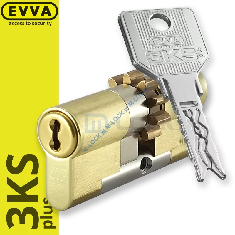EVVA 3KSplus 31/41ZM (72 mm), wkładka patentowa