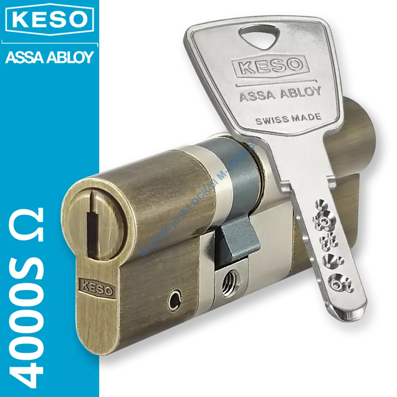 KESO 4000S Omega 35/45NOG (80 mm), wkładka patentowa