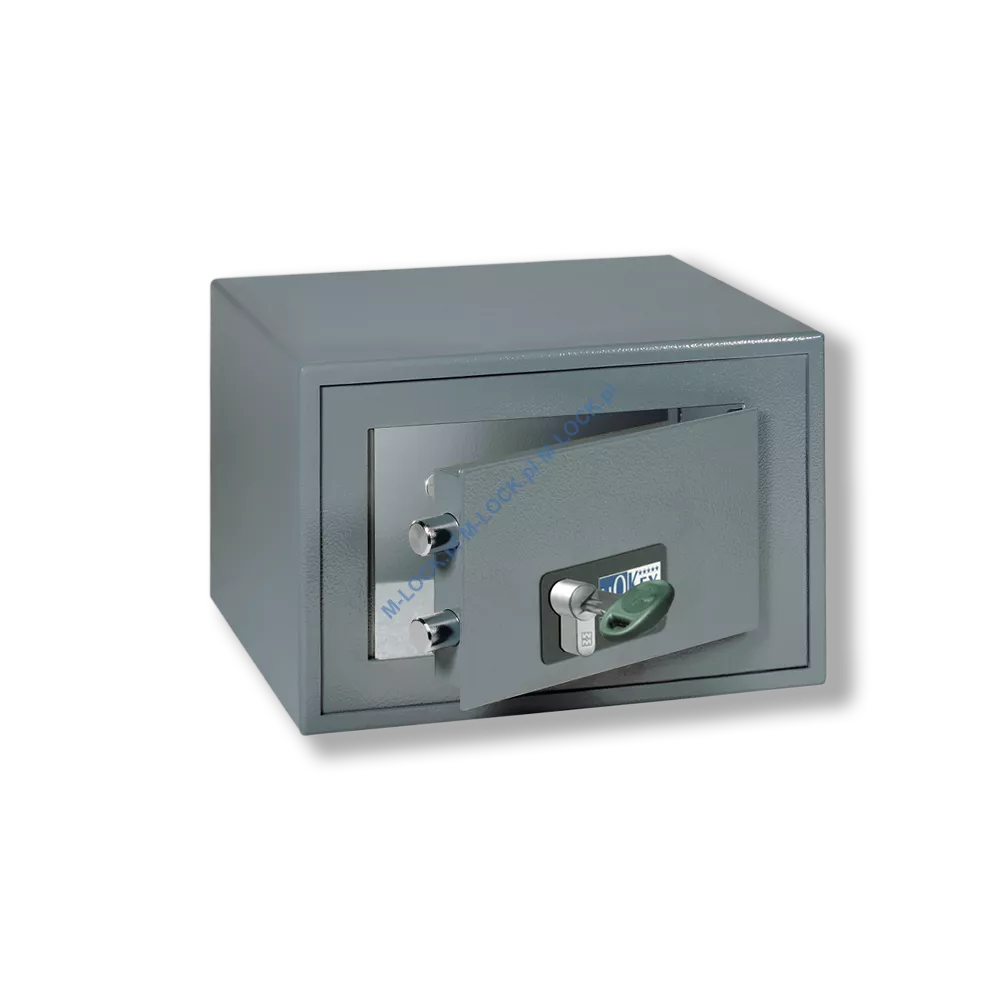 MOTTURA 10.HS6010 HOKEY sejf wolnostojący z zamkiem na wkładkę patentową (8 l)