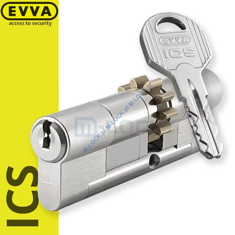 EVVA ICS 41/56ZN (97 mm), wkładka patentowa do drzwi WITEX Super-Lock