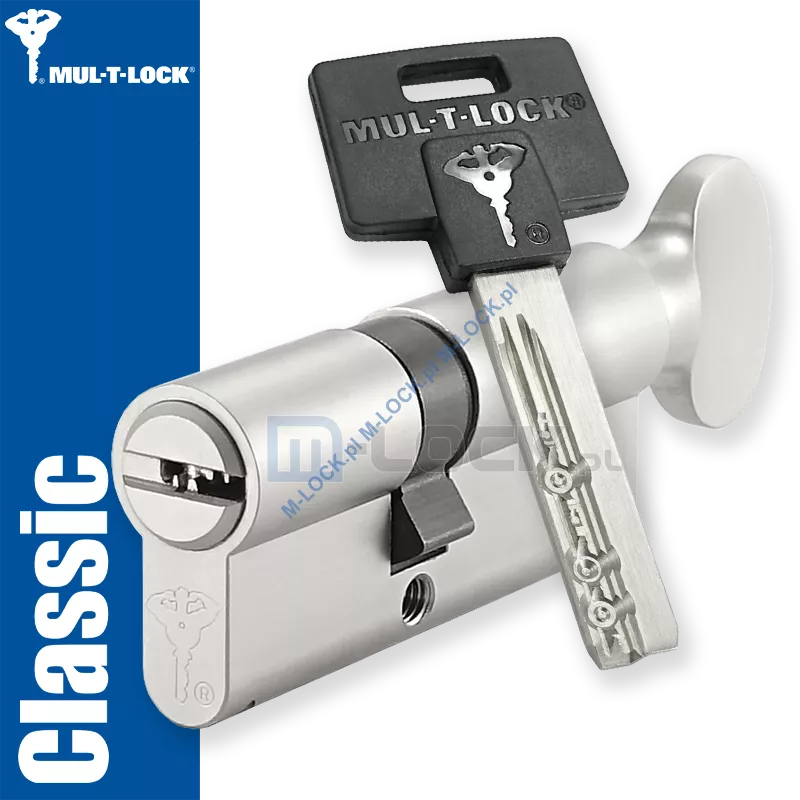 MUL-T-LOCK Classic 31/40G4NN (71 mm), wkładka patentowa z pokrętłem