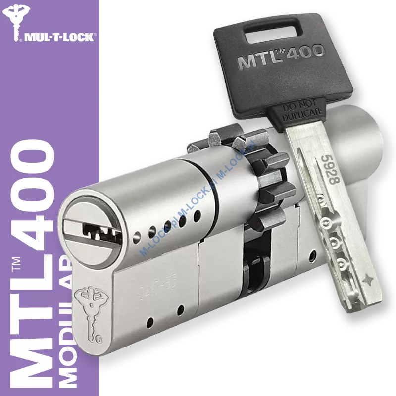 MUL-T-LOCK MTL 400 Modular / Classic PRO 43/48ZN (91 mm), wkładka patentowa