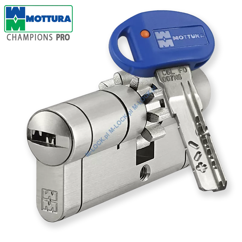 MOTTURA Champions PRO 31/41ZN (72 mm), wkładka patentowa do drzwi WITEX Super-Lock