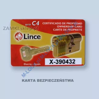 Zabezpieczenie wkładki profilowej, LINCE C80000 Protector - 5