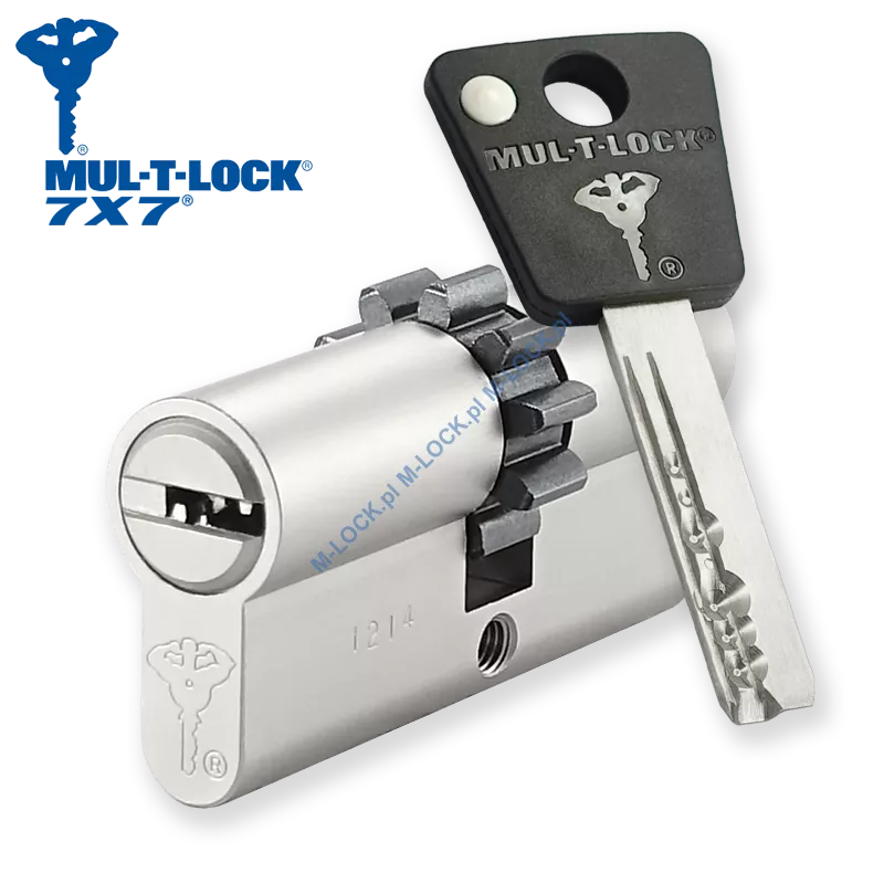 MUL-T-LOCK 7X7 30/35ZN (65 mm), wkładka patentowa