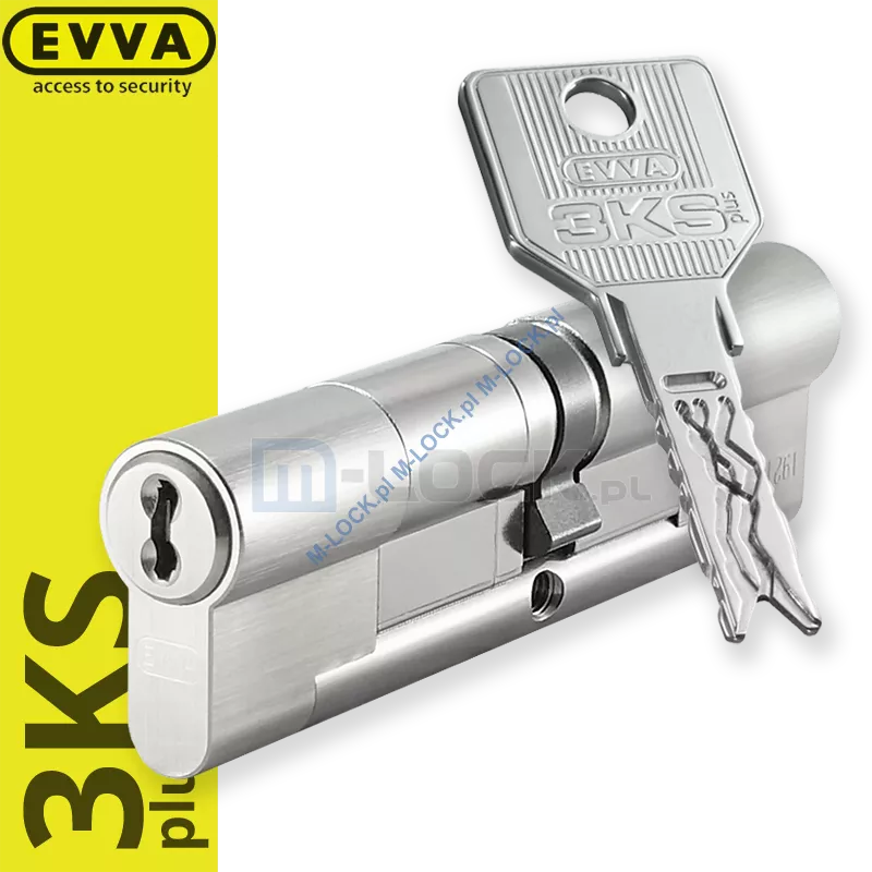 EVVA 3KSplus 51/56NN (107 mm), wkładka patentowa