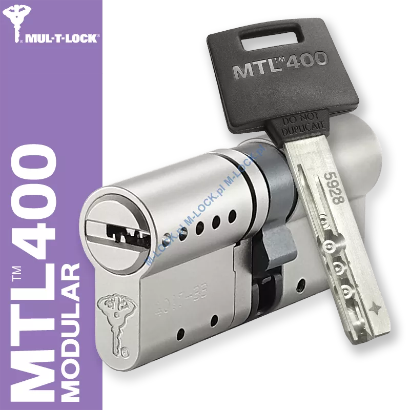 MUL-T-LOCK MTL 400 Modular / Classic PRO 35/40NN (75 mm), wkładka patentowa