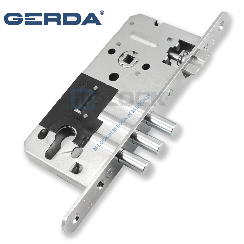 GERDA ZW-1000M, zamek główny-wpuszczany