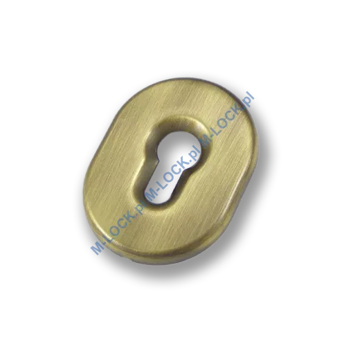Rozeta na wkładkę AF-05R-OG, stary mosiądz
