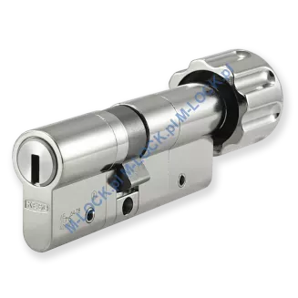 KESO 10RS Omega 35/45G1NN (80 mm), wkładka patentowa z gałką - 2